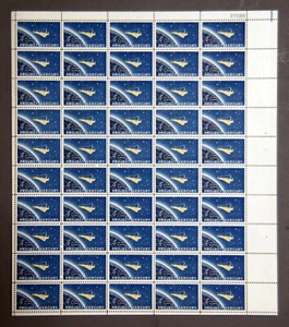 US Stamps 1962 Mint Sheet 4 cent "Project Mercury" Feb 20th MNH SC# 1193 B - Picture 1 of 6