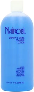 Nairobi Wrapp It Shine Foaming Lotion 32 Oz Unisex Hair Styling Agent - Picture 1 of 2