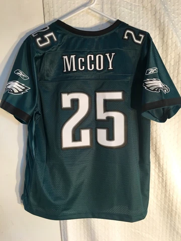 Reebok Women's Premier NFL Jersey PHILADELPHIA Eagles LeSean McCoy Green sz L Cover