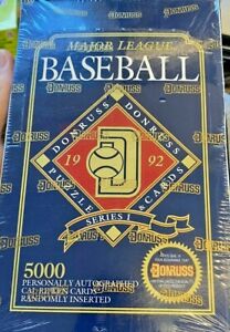 1992 DONRUSS SERIES 1 MLB BASEBALL FACTORY SEALED BOX 36 PACKS ⚾POSSIBLE RIPKEN