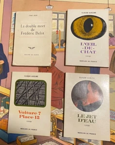 CLAUDE AVELINE  4  Romans  MERCURE DE FRANCE  dont  VOITURE 7 PLACE  15 - Picture 1 of 6