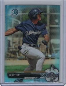 2017 Bowman Draft Chrome Blue Refractor #BDC-98 Corey Ray 138/399 - Picture 1 of 1