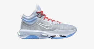 Nike Zoom G.T. Jump 2 Wolf Grey/Blue Tint/ University Blue /White size 10 - Picture 1 of 7