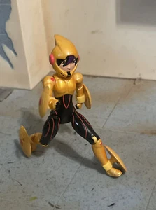Disney Store Big Hero 6 Metallic Go Go Tomago 4” Action Figure w Discs LOOSE EUC - Picture 1 of 3