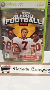 All-Pro Football 2K8 (Microsoft Xbox 360, 2007) Completo - Imagen 1 de 5
