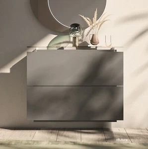 SCARPIERA SOSPESA INGRESSO MODERNA DESIGN PROFONDITA' 21 cm L105 cm BX-HOSOI 04 - Foto 1 di 3