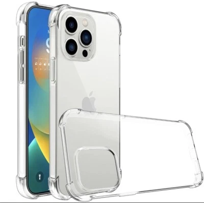 Funda mini a prueba de golpes/anti amarillamiento para iPhone 14 13 12 11 X XR Pro Max. Foto 1 de 4