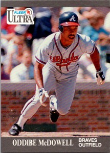 Oddibe McDowell 1991 Fleer Ultra #8 Baseball Card