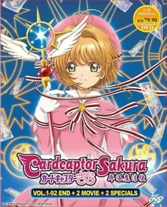 Anime DVD Cardcaptor Sakura Season 1-4 (1-92 + 2 Movies + 2 SP) ENGLISH DUB NEW - Picture 1 of 2