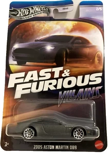 2025 Hot Wheels Fast & Furious Villains 2005 Aston Martin DB9 - Picture 1 of 3