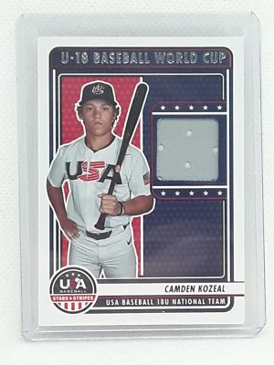 Camden Kozeal 2023 Stars & Stripes - USA U-18 World Cup RELIC - - Image 1 of 2