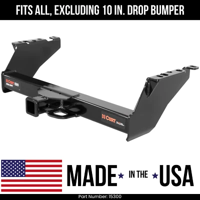 Enganche de remolque para Ford F-250 1992-1993 excelente 10 pulgadas Drop Bumper Curt 15300 2" Tow Foto 1 de 4