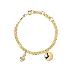 PD PAOLA Space Age PU01-163-U pulsera de oro plata de ley 925 - Imagen 1 de 5