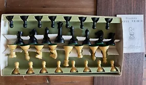 DRUEKE Vtg 70s Chess Set Weighted 32 pieces KING 3 5/8” Tall Board Complete - Picture 1 of 19