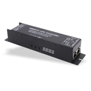 LED RGB DMX512 Decoder Controller 12V 24V 3x4A 12A 3 Kanal Digital PWM Dimmer - Bild 1 von 5