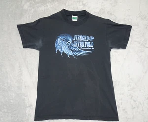 Vintage Avenged Sevenfold A7X Darkness Coats Us Cinder Block T-Shirt Small schwarz Y2K - Bild 1 von 16