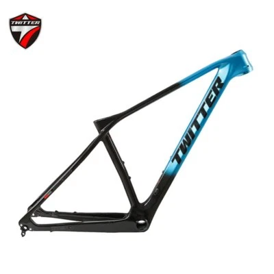 Cuadro de bicicleta de montaña de fibra de carbono de 29" de liberación rápida eje pasante marco de cable interior Foto 1 de 4