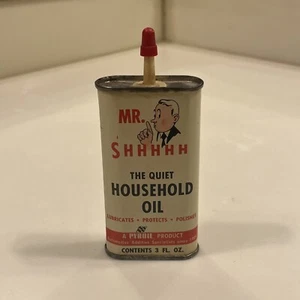 Mr. Shhhhh Quiet Household Oil 3 Fl Oz Pyroil Oiler - Picture 1 of 6