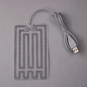 For Waist Belt Heat Gloves USB Heating Pad 5V Carbon Fiber Electric Heating Film - Picture 1 of 2