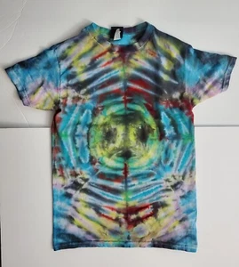 Camiseta tie dye hecha a mano en el Reino Unido. Xmen Havok Blast Unisex Pequeño. - Imagen 1 de 3