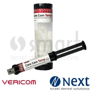 Dental dual cure Care Cem Temporary Resin Cement 9 g (5ml ) auto mix - Picture 1 of 4