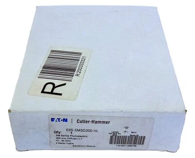 Eaton E65-SMSD200-HL 10-30VDC Photoelectric Proximity Sensor - Image 1 of 4