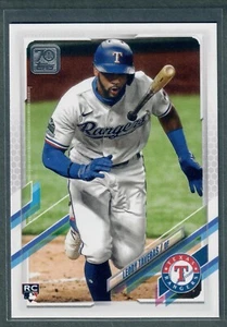 2021 Topps Series 1 Leody Taveras Rookie Card #264 Rangers RC QTY - Picture 1 of 2