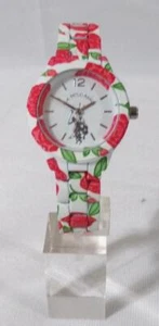 US Polo Association Assn Hydro Plated Roses Wrist Watch - Picture 1 of 9