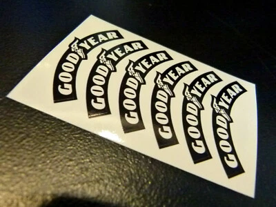 1:10 Reifenbeschriftung Markierung Goodyear Aufkleber TRAXXAS ARRMA Tamiya - Bild 1 von 3