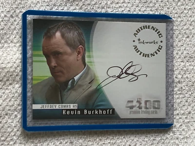 The 4400 Auto #A-17 2006 Inkworks Jeffrey Combs as Kevin Burkhoff NM - Image 1 of 2
