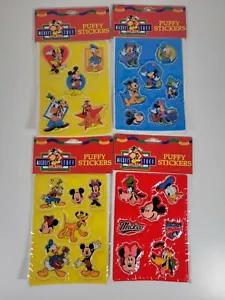 Menge 4 Mickys Sachen für Kinder - Donald Duck Puffy Aufkleber - Bild 1 von 3