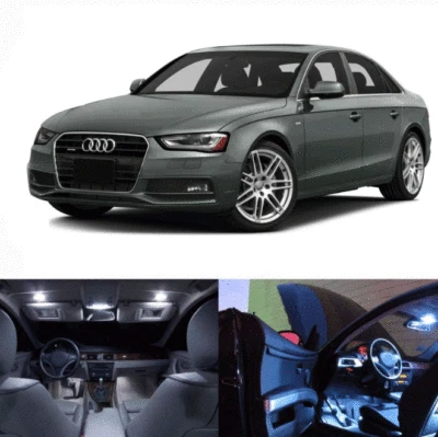 Kit paquete interior luces LED blancas para Audi A4 S4 2013-2016 (20 LED) Foto 1 de 4
