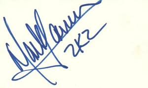Mark Farner Lead Singer Grand Funk Railroad Rock Band Signed Index Card JSA COA - Picture 1 of 2