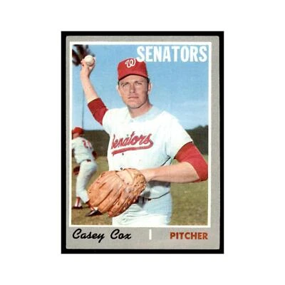 1970 Topps Casey Cox Baseball Cards #281 - Image 1 of 3