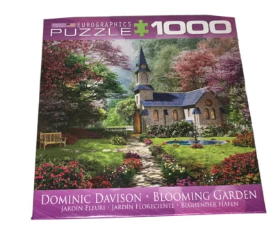 EuroGraphics: Dominic Davison: Blooming Garden - 1000 Piece Puzzle - Image 1 of 4