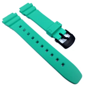 Casio Ersatzband Uhrenarmband Resin Band Türkis für LW-202H - Bild 1 von 3