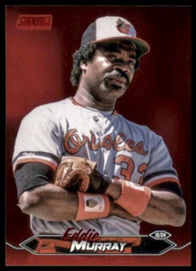 2024 Stadium Club Eddie Murray Red Foil #54 Baltimore Orioles - Picture 1 of 2