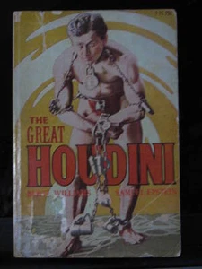 Vintage GREAT HOUDINI Weisz Paperback Magic Escape Tricks BOOK  Epstein Coe - Picture 1 of 2