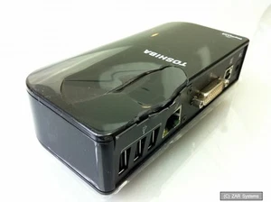 Toshiba Dynadock V10 Mini Puerto Replicador (DVI) USB Estación de acoplamiento DAÑADO - Imagen 1 de 1