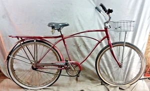 1985 Murray Strato Elite Cruiser Fahrrad groß 18,5" Stahl SS Single Speed Schiffe USA - Bild 1 von 16