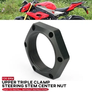Upper Triple Clamp Steering Stem Nut For BMW S1000R/HP4/R NINE T S1000RR M1000RR - Picture 1 of 12