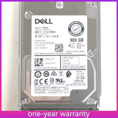 Dell 0XTH17 XTH17 900GB 15K 2.5" SAS 12Gbps HDD v6 ST900MP0026 14G 15G 16G KIT - Image 1 of 4