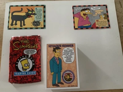 JUEGO COMPLETO DE 80 TARJETAS SIMPSONS SERIE 2 SKYBOX, 2 INSERTOS Y ENVOLTORIO COMO NUEVO 1994 Foto 1 de 4
