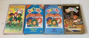 4 x Tots TV VHS - Seaside Owl Windy Hopping VIDEO VHS - Imagen 1 de 3