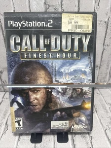 Call of Duty Finest Hour PS2 sin manual - Imagen 1 de 4