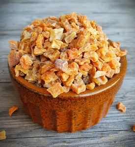 500g - 3 Kilo  SÜSSKARTOFFEL WÜRFEL, Süßkartoffel - für Nager - Bild 1 von 3