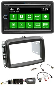 Blaupunkt Bluetooth 2DIN Lenkrad DAB USB TMC Navigation für Fiat 500 L ab 2012 - Bild 1 von 12