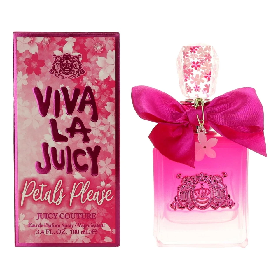 Viva La Juicy Petals Please de Juicy Couture, 3,4 OZ eau de parfum spray mujer Foto 1 de 1