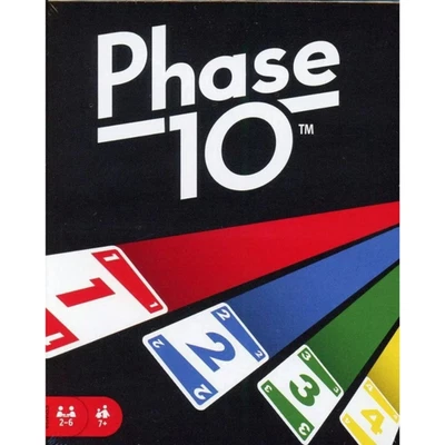 Mattel Games Phase 10 Card Game Board Game Family Game 2-6 Players - Bild 1 von 2