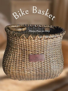 Bike Basket Warners Wheels for Beach Cruiser with Cup Holder & Straps - Picture 1 of 9